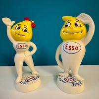 Coppia salvadanai ESSO Herr e Frau Tropf