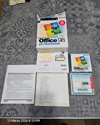 RARO] Microsoft Office 98 per Macintosh - Edizione