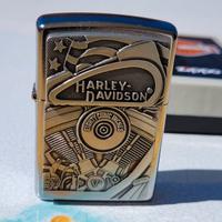 ZIPPO HARLEY DAVIDSON ORIGINALE NUOVO 29266 MOTO