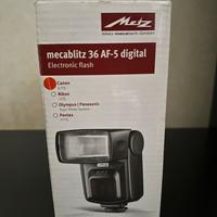 Metz Mecablitz 36 AF-5 Digital Flash per Canon