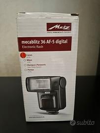 Metz Mecablitz 36 AF-5 Digital Flash per Canon