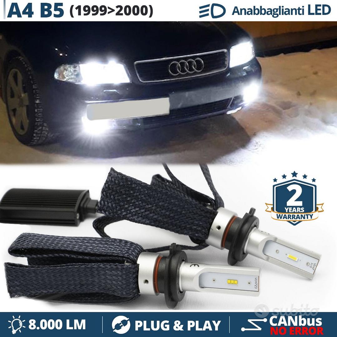 Kit LED H7 per AUDI A4 B6 Anabbaglianti Lenticolari, Luci Bianche CANbus