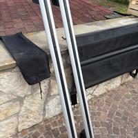 Barre portatutto originali + rete divisori Audi Q5
