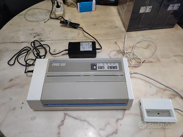 Fax portatile vintage Nissei FAX-52 Portable Facsi