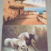 Dipinto olio su tela 25x35cm 