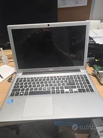Notebook guasto da riparare ricambi Acer V5-531