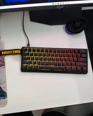 Wooting 60HE v2 Aluminium - 8k hz