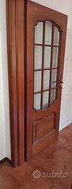 Porta legno e vetro