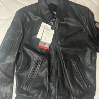 Giacca in pelle Dainese x Finmeccanica