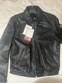 Giacca in pelle Dainese x Finmeccanica