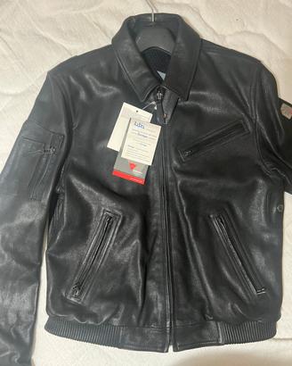 Giacca in pelle Dainese x Finmeccanica