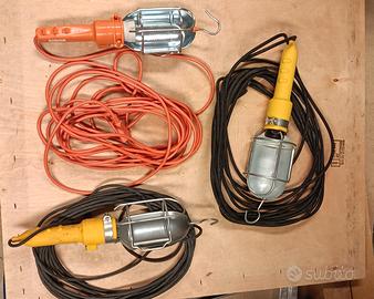 Lampada portatile a filo