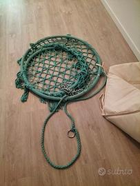 Sedia a dondolo con catena da appendere al soffitt
