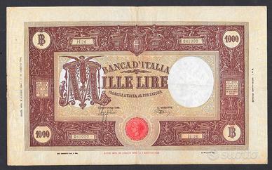 REPUBBLICA SOCIALE ITALIANA 1000 LIRE 06.03.1944