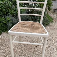 sedie in legno e paglia di vienna