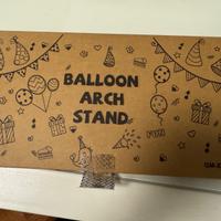 Decorazione per compleanno arco palloncini