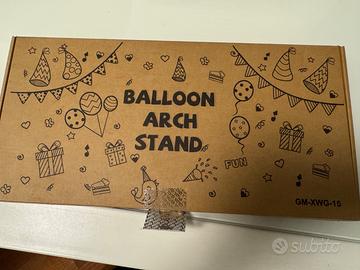 Decorazione per compleanno arco palloncini