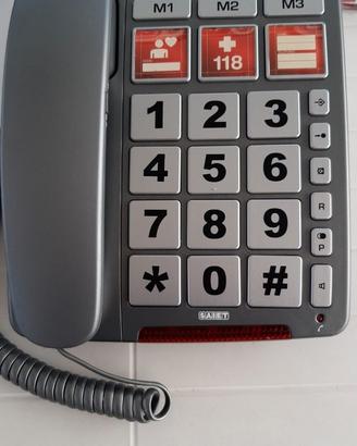 Telefono Fisso Per anziani. Tasti Grandi , USATO