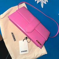 Borsa Jacquemus Le Bambino Long-Rosa