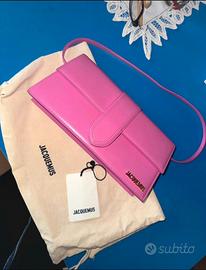 Borsa Jacquemus Le Bambino Long-Rosa