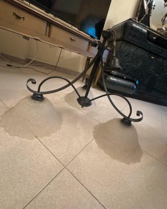 Lampadario a 3 luci