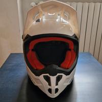 Casco da cross Bianco 