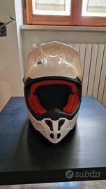 Casco da cross Bianco 