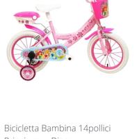bici principesse Disney 