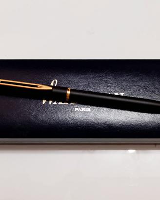 Penna a Sfera scatto Waterman Paris Black Matte
