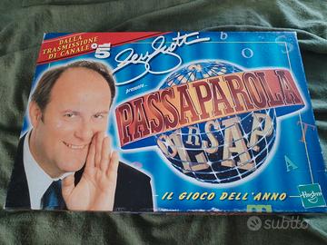 Gioco in scatola Passaparola Gerry Scotti Anni90