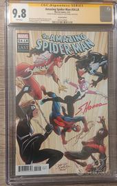 Amazing Spider man 9.8 CGC Signed Bagley e Hanna
