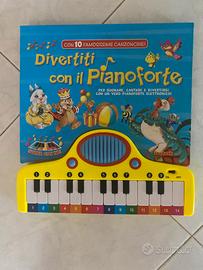 Libro pianoforte per bambini