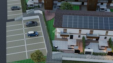 VILLA A SCHIERA D'ANGOLO A CANTÙ