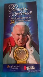 H 19 MEDAGLIA  BEATIFICAZIONE GIOVANNI 