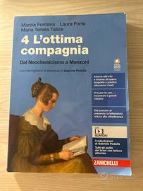 Libro di italiano “Dal Neoclassicismo a Manzoni”