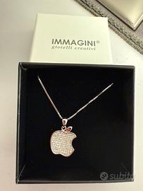 Collona con ciondolo argento 925