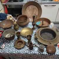 oggetti in rame vintage antichi 