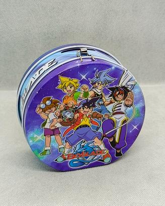 Salvadanaio in latta Beyblade - Hasbro, 2003
