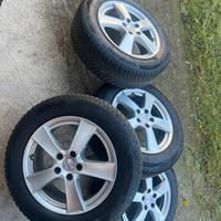 4 cerchi DEZENT gommati GitiWinter w2 Tubless