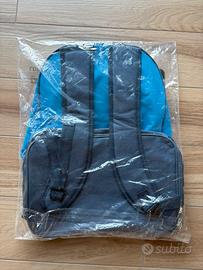 Zaino capiente blu/azzurro