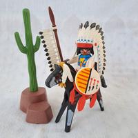 Playmobil 3876 guerriero indiano a cavallo