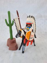 Playmobil 3876 guerriero indiano a cavallo