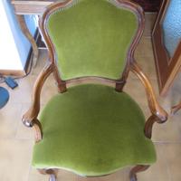 Poltrona in stile Luigi Filippo