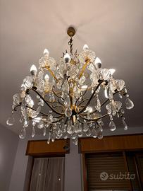 Lampadario coordinato con 3 applique