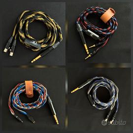 Cavi custom artigianali Arachne Audio per cuffie 