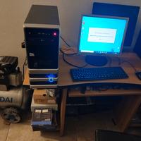 PC fisso intel core 2+ LCD da 17 pollici 