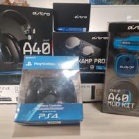 Ps4 Pro + kit Astro A40 + Ps4 Back Button + Giochi