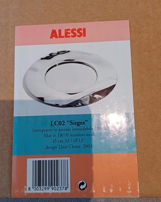 Sottopiatto inox 18/10 ALESSI mod. LC02 Stiges