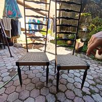 Sedie chiavarine anni 60 come nuove