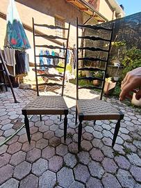 Sedie chiavarine anni 60 come nuove